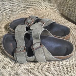 Birki Birkenstock Arizona Leather Sandal Classic